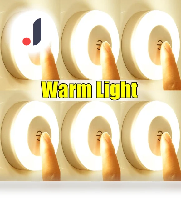 LED Touch Night Light — Night Lights, Daily necessities-V