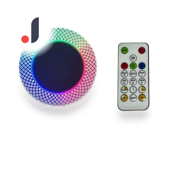 LED Wall Sconces with Touch and Remote Control — Wall Lighting, Chic Interiors