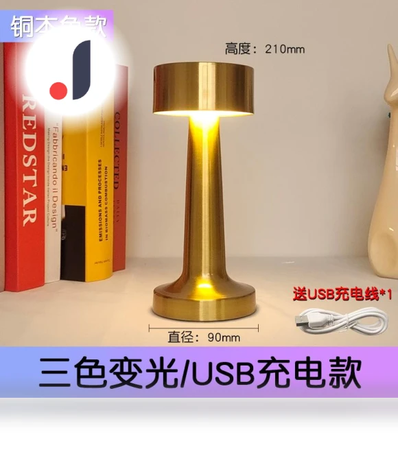 Retro Metal LED Desk Lamp — Desk & Table Lighting, Home Textiles Fashion Gallery