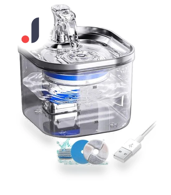 Silent Pet Drinking Fountain — Fountains, xiekeying