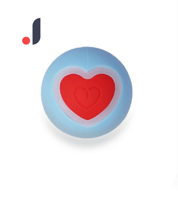 Smart Automatic Toy Balls for Cats with Dynamic Heart-Shaped Lighting — Cat Playthings, Chic Interiors