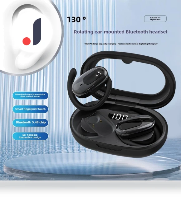Wireless Open-Ear Bluetooth Headphones — Over-Ear Headphones, Pento Smart