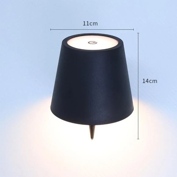 Wireless Touch Control Bottle Table Lamp — Desk & Table Lighting, Elbulbo