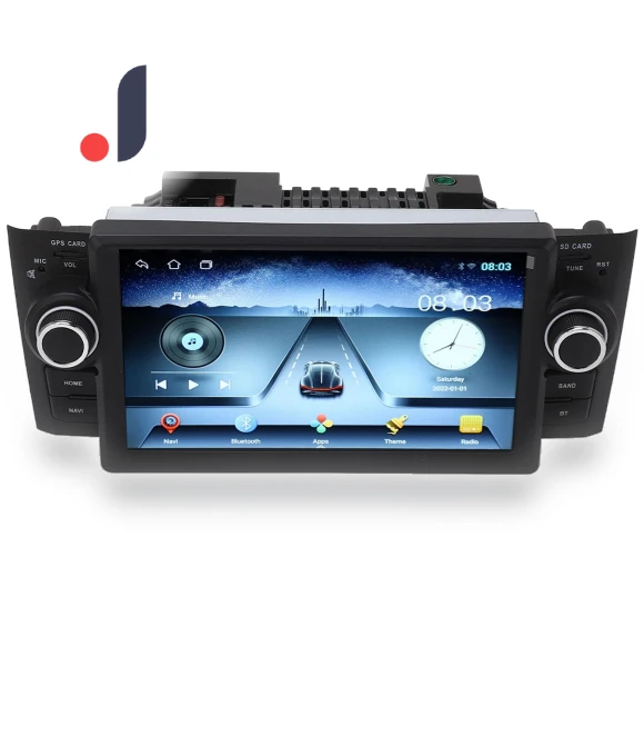 7-inch Car Stereo with GPS Navigation and Touchscreen — Stereo Receivers, Fishine