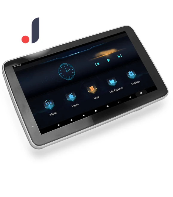 Car Headrest Monitor — In-Car Entertainment Systems, Fishine