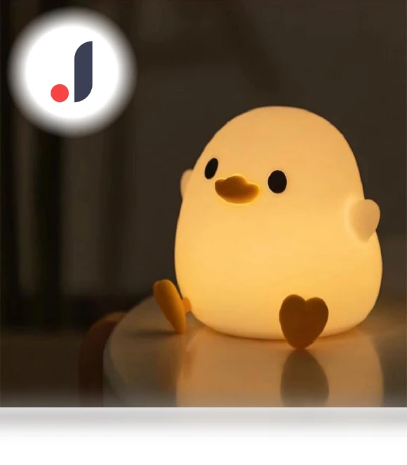 Cute Axolotl Night Light — Night Lights, DC-HOME Textile