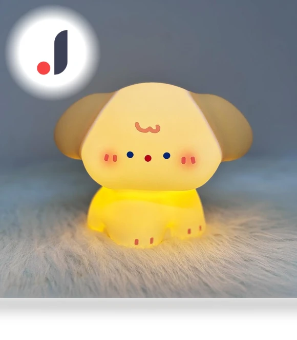 Cute Night Light in the Shape of a Red Panda — Night Lights, Modern Home Furnishing