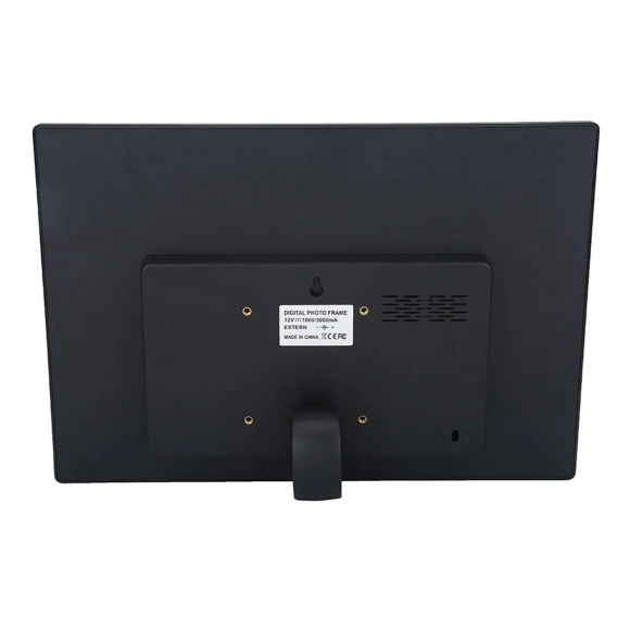 HD Touchscreen Digital Photo Frame Alarm Clock MP34 Video Player — Digital Frames, Zeblaze