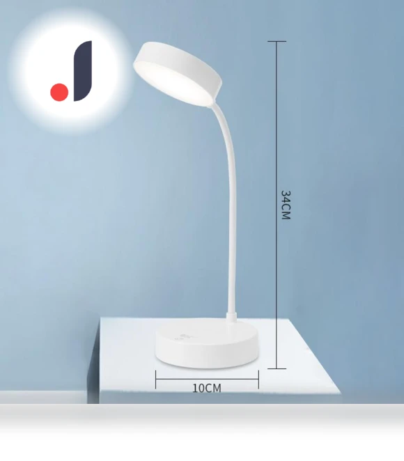 LED Desk Lamp with Night Light — Study & Desk Lighting, DC-HOME Textile