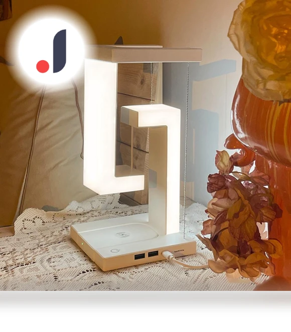 Multifunctional Night Light with Wireless Charging — Desk & Table Lighting, Modern Home Furnishing