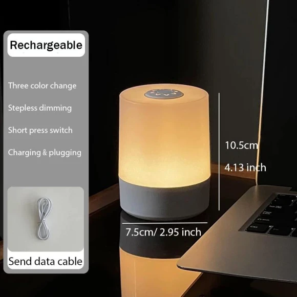 Rechargeable Touch Night Light — Lamps & Shades, DC-HOME Textile