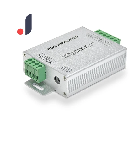 RGB Amplifier LED Dimmer Controller — LED Strips, JadeBamboo Chargers Warehouse