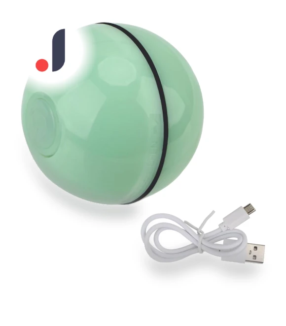Rotating LED Ball — Interactive Animal Companions, Modern Home Furnishing