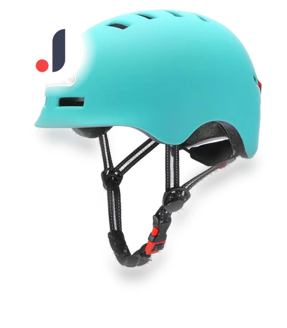 Smart Skateboard Bicycle Helmet with Lights — Children's Cycling Helmets, Leisure outdoor