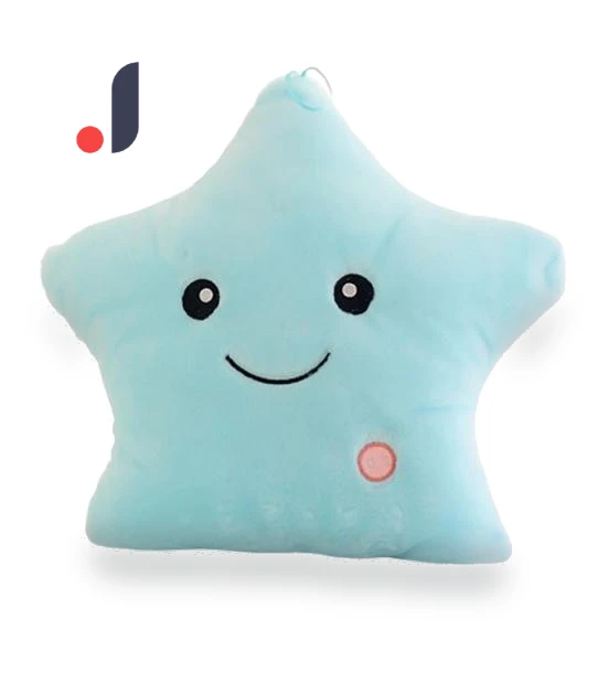 Soft LED Star Pillow — Night Lights, Hercules