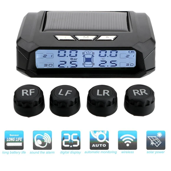 Temperature Warning Fuel Save Solar TPMS — TPMS Sensor Replacements, Modern Home Furnishing