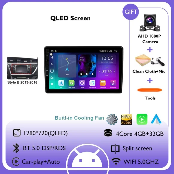 Android 14 Car Radio — Stereo Receivers, AutoSphere