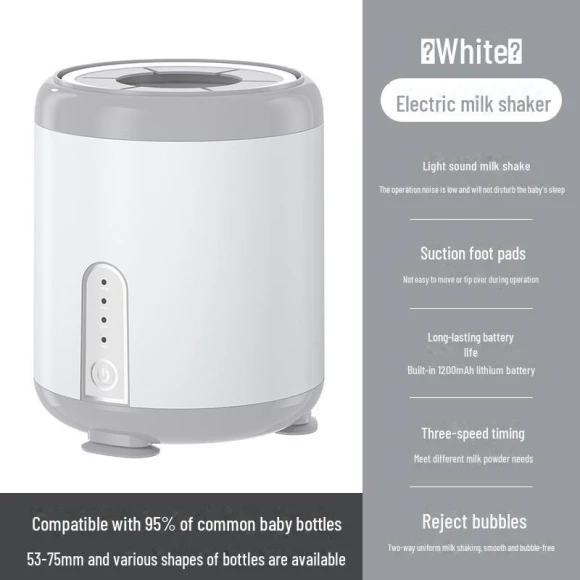 Automatic Electric Milk Shaker and Blender — Baby Food Makers, Got Now