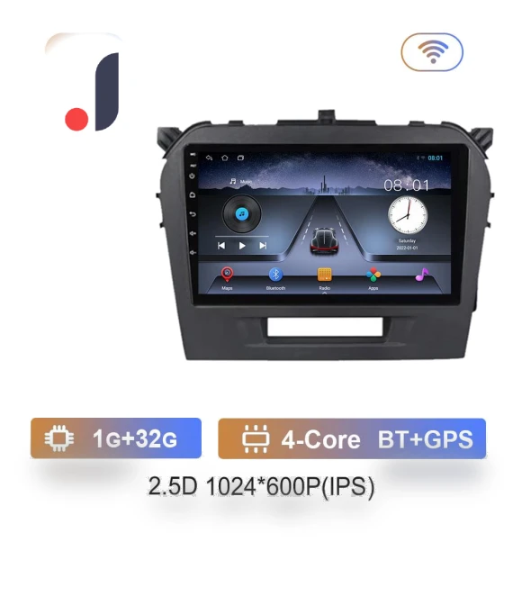 Car Multimedia Player with GPS Navigation and WiFi 4G — Navigation & GPS Accessories, AutoSphere