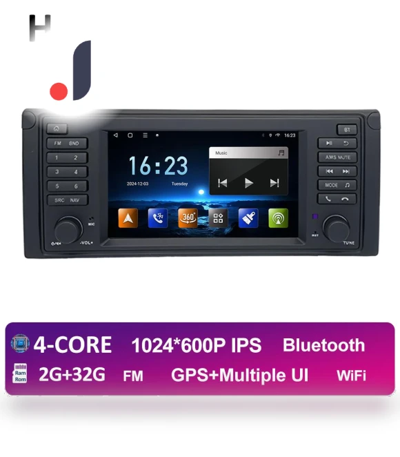 GPS Navigation Wireless Carplay Car Radio — Stereo Receivers, AutoSphere