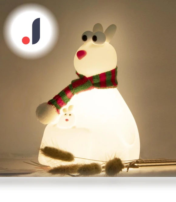 Silicone Kids Night Light with Animal Design — Night Lights, Explorer Outdoors