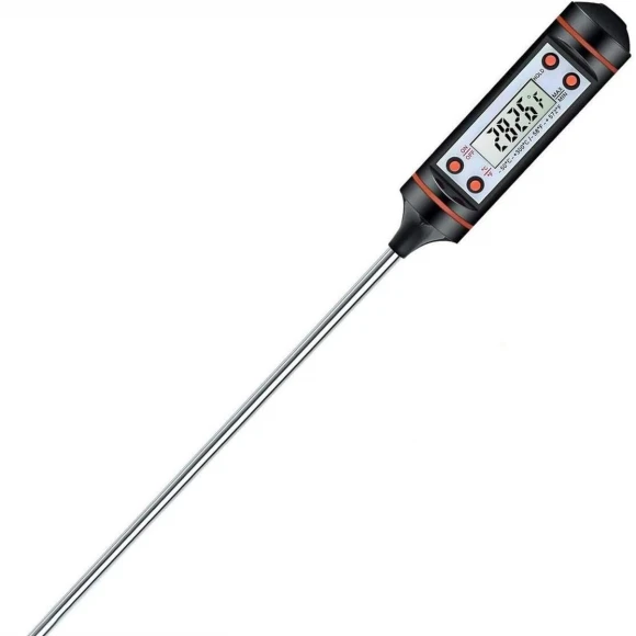 Smart Digital Meat Thermometer with Probe — Instant-Read, KITCHEN-MALL