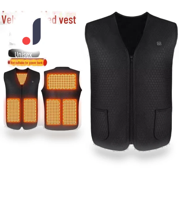 Unisex Smart Electric Heated Vest for Winter — Vests, PulseTrade