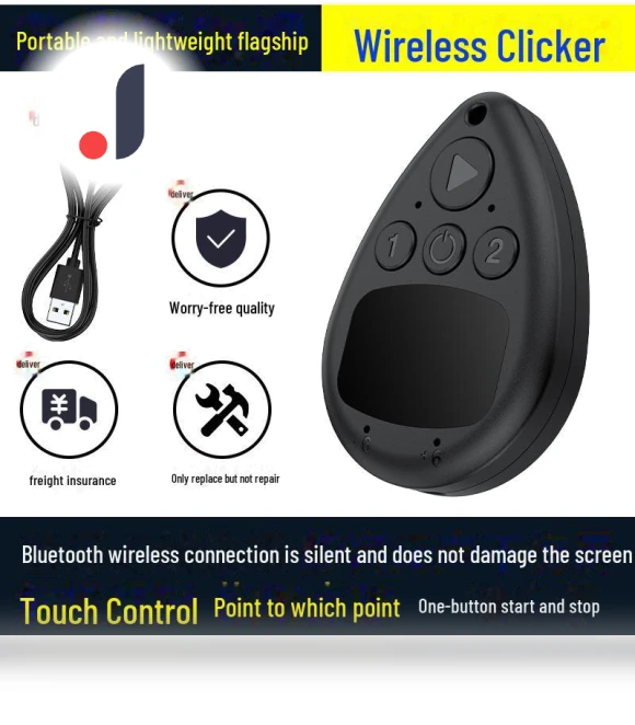 Premium Wireless Bluetooth Touch Screen Auto Clicker — Keyboards, Got Now