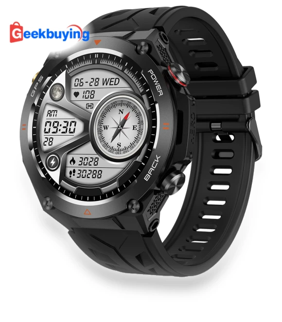 Smartwatch with Health Monitoring and Bluetooth Calling — Smartwatches, Senbono