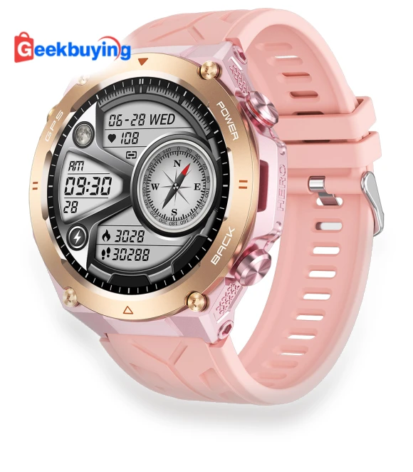 Smartwatch with Health Monitoring and Bluetooth Calling — Smartwatches, Senbono