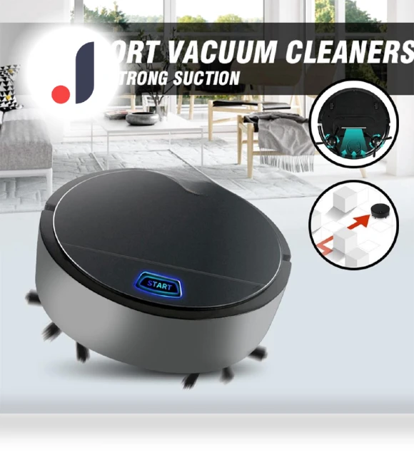 Automatic Smart Robot Vacuum — Smart Cleaning Robots, The Romantics