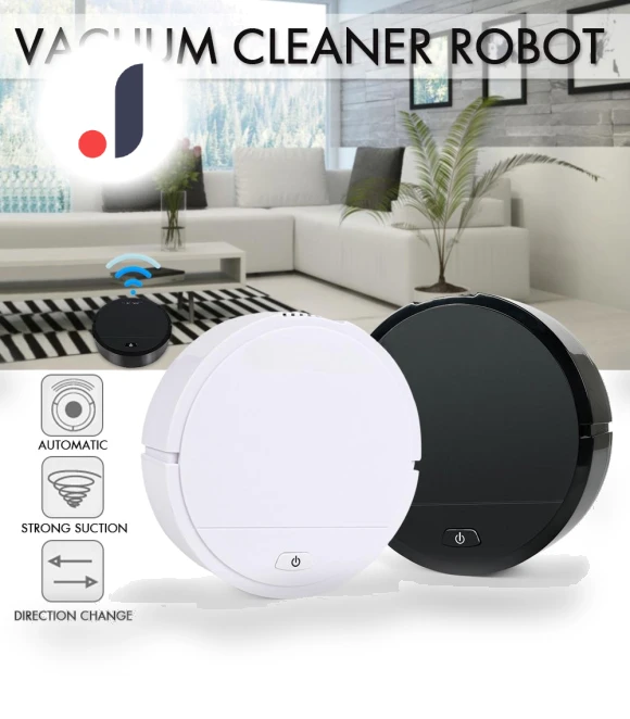 Automatic USB Rechargeable Smart Robot Vacuum — Smart Cleaning Robots, Ideal World