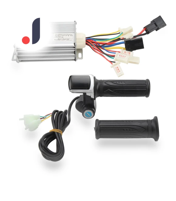 Electric Bike Controller Kit with Twist Throttle — Motors, 3CZY