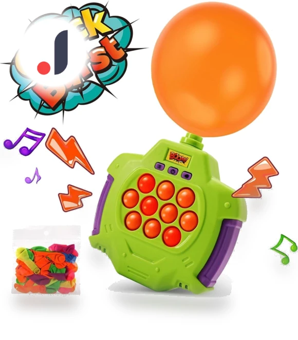 Handheld Touch Game Music Button Console with LED Light — Musical Toys, zuan