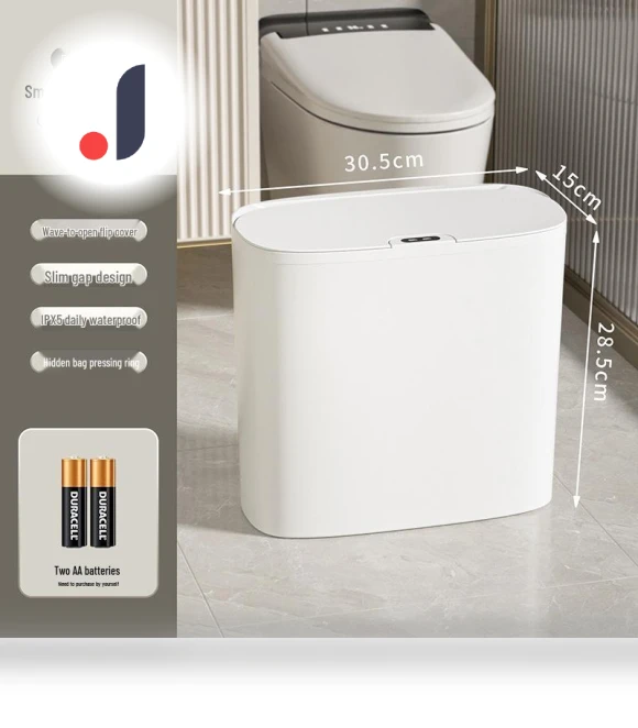Smart Bathroom Sensor Trash Can — Kitchen Cans, Polaris star