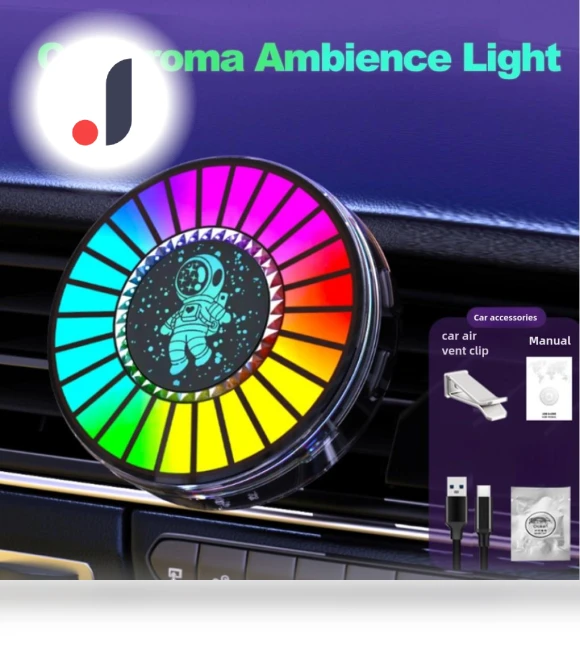 Smart Music Sync LED Car Air Freshener — Car Air Fresheners, Motorgo Premium