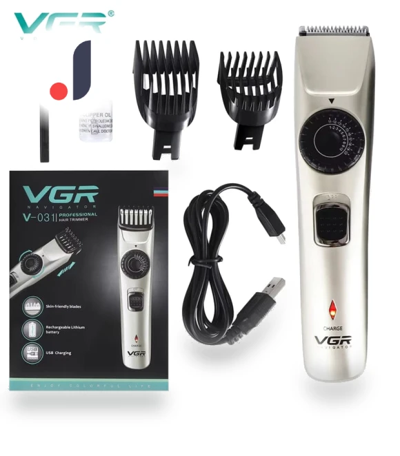 Smart Rechargeable Hair Clipper — Clippers & Accessories, VGR