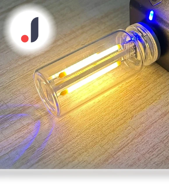 Touch Control LED Edison Bulb Night Light — Night Lights, Dream Garage