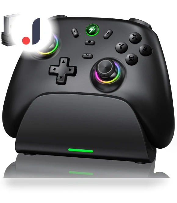 Wireless Pro Controller — Gaming Controllers, DOKI DOKI MARKET