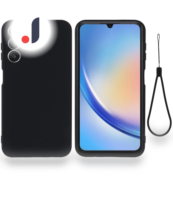 Liquid Silicone Phone Case with Strap — Basic Cases, Smartwatch 2025
