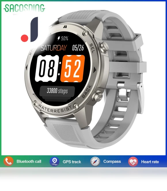 Real Location GPS Smart Watch — Smartwatches, SACOSDING