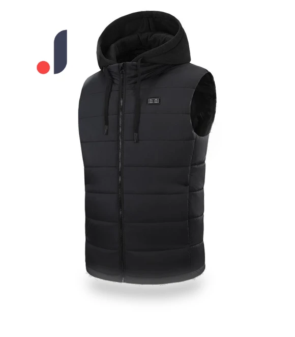 Smart Heating Vest with Detachable Hat — Vests, Premium jacket