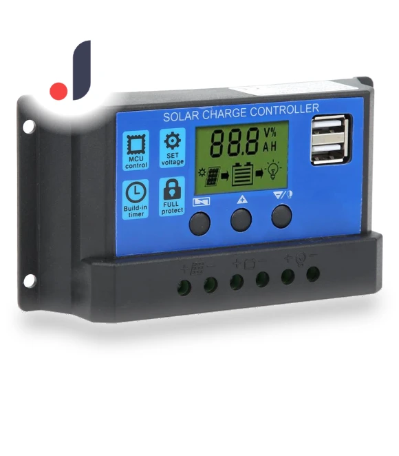 Solar Panel Controller with LCD Display — Power Management, Vestidos