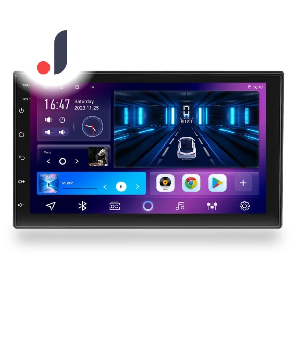 9-inch Android Car Radio with GPS Navigation, Wi-Fi, Bluetooth, FM Receiver, and Dash Cam — Car Installation Essentials, LIAESMART