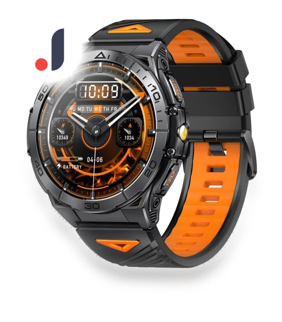 Amoled Smart Watch with BT Calling and Health Monitor — Smartwatches, ESTG