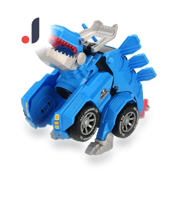 Automatic Transformation Robot Dinosaur Toy — Interactive Figures & Robots, Zhiruei