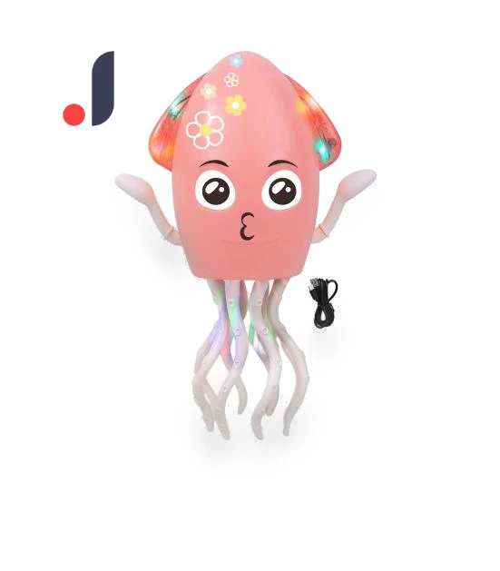 Electric Dancing Octopus Toy with LED Lights — Interactive Learning Devices, Exquiste life