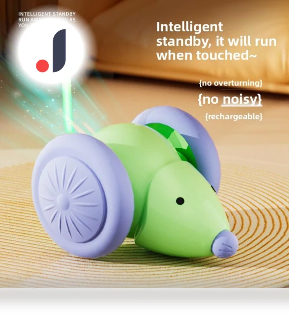 Electric Smart Cat and Mouse Car — Cat Playthings, Shining Sky