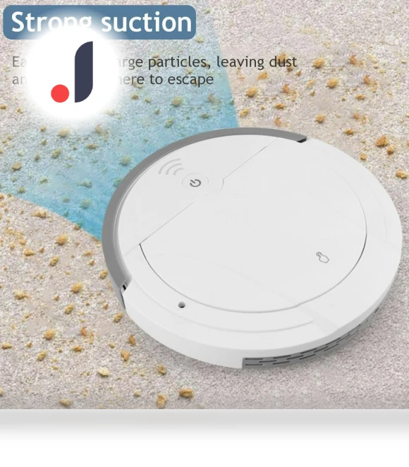 Fully Automatic Multifunctional Smart Robot Vacuum — Smart Cleaning Robots, The Romantics
