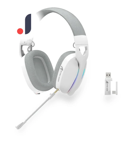 Gaming Headset with Vocal Wireless Wired RGB Lightweight — Headsets, Attack Shark